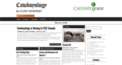 Desktop Screenshot of cowboyology.org